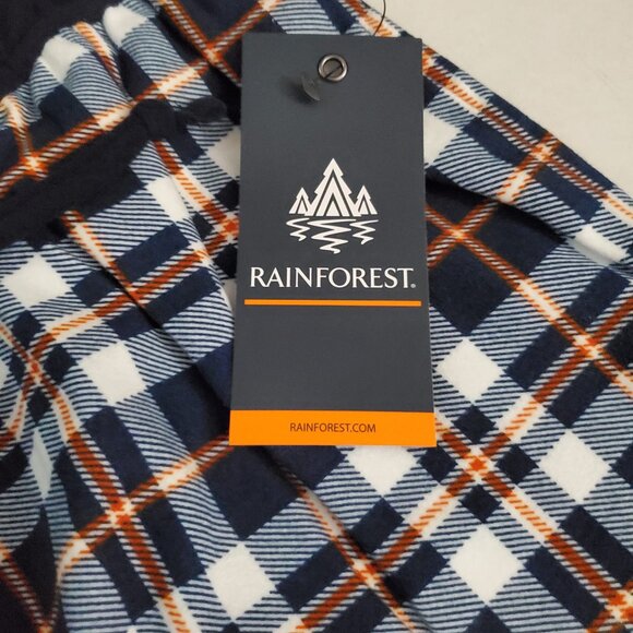 rainforest BRUSHED PLAID FLANNEL LOUNGE PANTS Medium - Picture 8 of 11